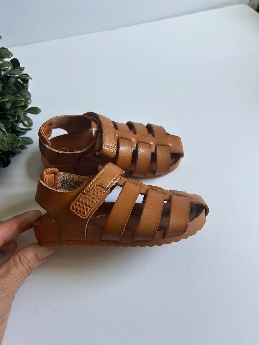 Cat & Jack Tan Brown Sandals for Kids